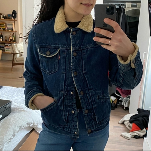 Levi's Sherpa Lined Denim Jacket